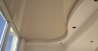 Натяжной потолок на балкон Одинцово, цена 6214 руб.